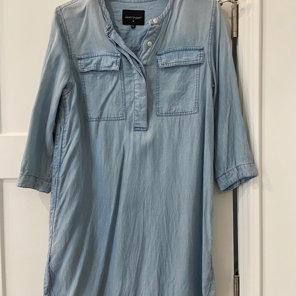 Denim dress, size m